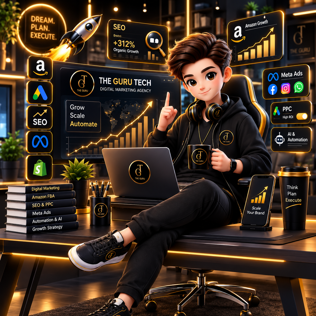 TheGuruTech - Digital Marketing Agency